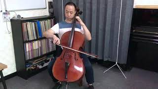 ABRSM Cello Grade 8 A JS Bach Prélude from quotSuite No1 in Gquot BWV 1007 [upl. by Weylin]