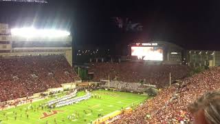 Virginia Tech Football quotEnter Sandmanquot Entrance vs Clemson 2017 [upl. by Holle]