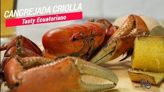 CANGREJOS CRIOLLO ECUATORIANOS RECETA DELICIOSA GUAYACA [upl. by Codel]