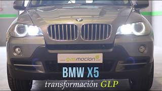 Transformación a AutogásGLP BMW X5 Gasmocion [upl. by Herriott373]