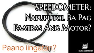 Speedometer Cable Napuputol Ba Pag Paatras Ang Motor  Maintenance  Ngarod TV [upl. by Henryk]