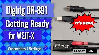 Using the DigiRig DR 891 with WSJTX [upl. by Gottfried]