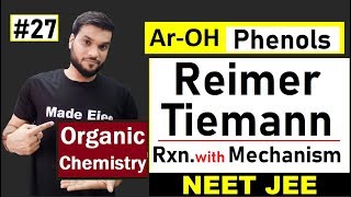 Reimer Tiemann Chemical Rxn in Phenol  Salicylaldehide Formation with mechanism  JEE NEET AIIMS [upl. by Relyat]