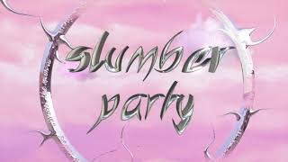 Ashnikko  Slumber Party Feat Princess Nokia Official Lyric Video [upl. by Enirhtak]