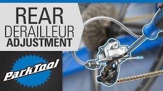 How to Adjust a Rear Derailleur – Limit Screws amp Indexing [upl. by Maloy]