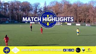 AUWFC VS Ascot United Ladies FC Match Highlights [upl. by Jerrilee817]