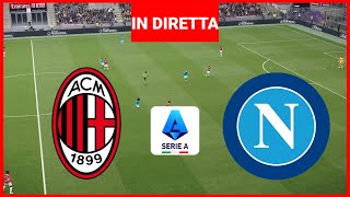 🔴In Diretta  MilanNapoli I Serie A 202425 I Partita Completa In Diretta [upl. by Airemaj]