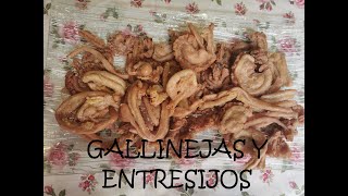 GALLINEJAS Y ENTRESIJOS  Receta típica madrileña en fiestas [upl. by Eerdua]