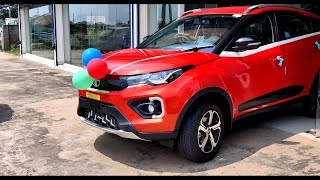 Tata Nexon XZ  Flame Red 🔥 [upl. by Annoid780]