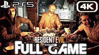 RESIDENT EVIL 7 REMASTERED PS5 Gameplay Walkthrough FULL GAME 4K 60FPS RAY TRACING No Commentary [upl. by Anilehcim]