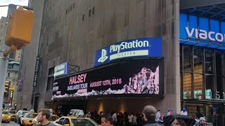 PlayStation Theater 1515 Broadway Theater District Midtown Manhattan [upl. by Eidok]