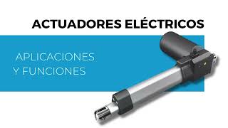 Actuadores eléctricos ¿Qué son [upl. by Anidualc]