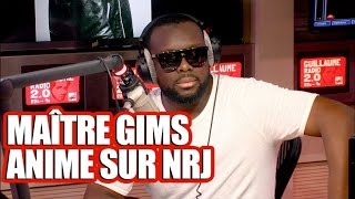 Maître Gims essaye le métier danimateur radio sur NRJ [upl. by Eidas]