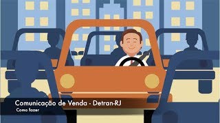 Comunicação de Venda  Detran RJ [upl. by Llyrat915]