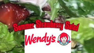 Wendy’s Summer Strawberry Salad [upl. by Zeret935]