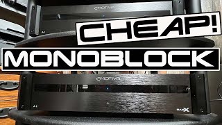 What Affordable Audiophile Monoblock Amps The NEW Emotiva BASX A1 Fixed Version [upl. by Doelling]