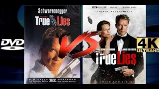 True Lies 1994 4K Ultra HD vs DVD Comparison Review With insight into the restoration [upl. by Chrotoem]