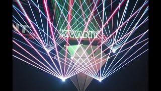 Kvant Laser Show  ProlightSound 2018 Guangzhou [upl. by Gerhard578]