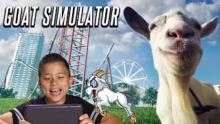 Evan Plays GOAT SIMULATOR with Face Cam [upl. by Vizza]