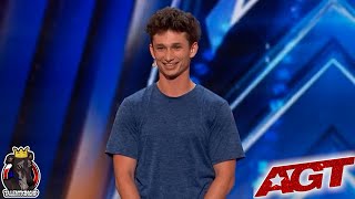 Insane Shayne Full Performance  Americas Got Talent 2024 Auditions Week 7 S19E07 [upl. by Nevsa]