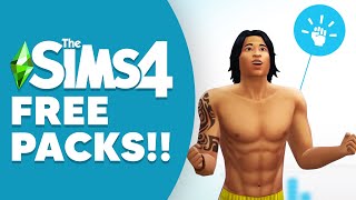 FREE SIMS 4 PACKS [upl. by Rudwik315]