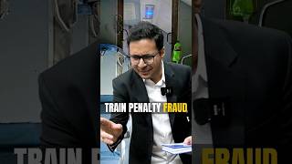 Train travel without ticket  5000 Rs penalty shorts train [upl. by Dyrrej752]