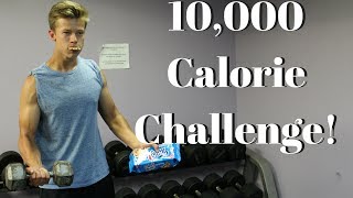 10000 CALORIE FOOD CHALLENGE  EPIC CHEAT DAY [upl. by Hubble]