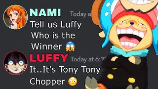 Chopper is Captain for 24 Hours  One Piece discord server [upl. by Ok595]