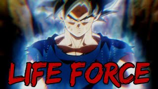 Rj Pasin — Life Force SLOWED  REVERB  Goku Ultra Instinct Sign Edit  Dragon Ball AMV [upl. by Ylam]