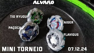 Beyblade X  MINI TORNEIO 07122024 [upl. by Attenborough422]