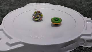 HMS Beyblade Battle Wolborg MS VS Custom Combo Round Shell AR Defence Ring CWD Dranzer RC Hasbro [upl. by Sandberg749]