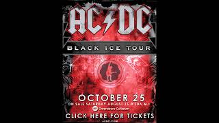 ACDC War Machine Live Greensboro Coliseum Greensboro NC Oct 25th 2009 [upl. by Walcoff]