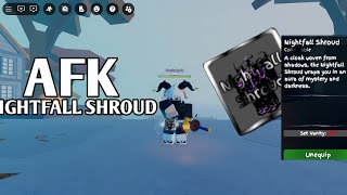 GPO How To AFK Farm NIGHTFALL SHROUD 🎃 [upl. by Norramic]