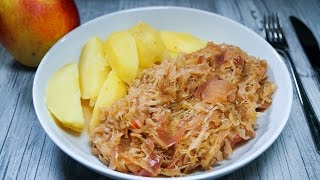 Sauerkraut mit Kassler selber machen  Rezept und Anleitung  Natürlich Lecker [upl. by Lusty]