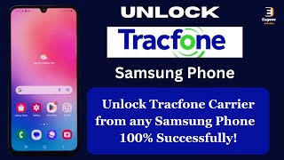 How to Unlock Samsung Tracfone Free  Unlock Tracfone Samsung a03s [upl. by Wilfred]