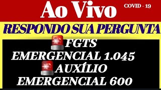 RESPONDENDO AS SUAS PERGUNTAS SOBRE AUXÍLIO EMERGENCIAL E SAQUE FGTS EMERGENCIAL [upl. by Nemajneb]