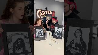 Mona Lisa Challenge ​⁠EmilyFitzGeraldYT  magic Magician Challenge Prank ￼ [upl. by Kirk]