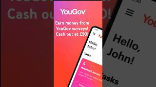 YouGov  Earn money for surveys Cash out at £50 [upl. by Attecnoc358]