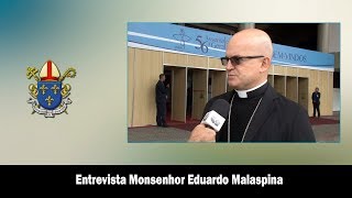 Entrevista Monsenhor Eduardo Malaspina [upl. by Hite]