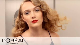 Hair Tutorial Glamorous Retro Waves [upl. by Darnell]