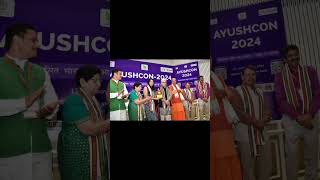 Ayush Excellence Award at Ayushcon 2024 [upl. by Ronile]