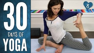 Day 8  Yoga For Healing amp Meditation  30 Days of Yoga [upl. by Zosima]