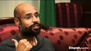 Libya conflict  You cannot win Saif Gaddafi tells West [upl. by Berkin]