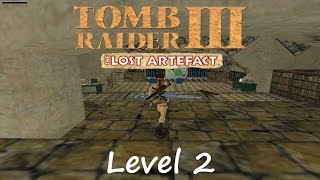 Tomb Raider 3 Lost Artifact Walkthrough  Level 2 Willards Lair [upl. by Liddy]