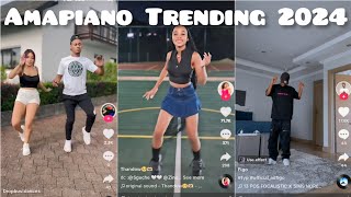 Amapiano Trending TikTok challenges  2024amapianodancechallengeamapiano [upl. by Wahl624]