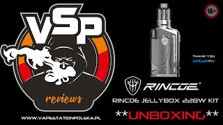 RINCOE JELLYBOX 228W KIT UNBOXING [upl. by Acul]