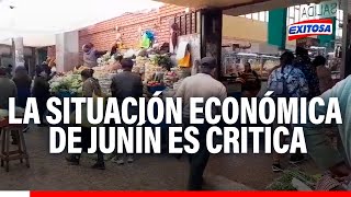 🔴🔵 Recesión económica azota en la región de Huancayo [upl. by Fennell]