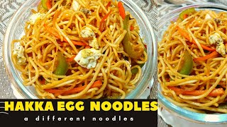 Hakka egg noodles Egg noodles  Hakka noodles recipe  chinese hakka noodles [upl. by Miquela]