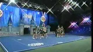 uca Nationals 08  shaw cheerleaders on ESPN [upl. by Jumbala556]