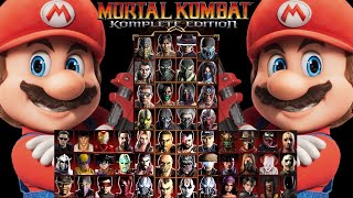 Mortal Kombat 9 MARIO BROSMOD🪙  Hard Ladder  Gameplay  1440p60fps ✓✓✓ [upl. by Omora]